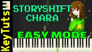 Learn to Play Chara’s Theme from Storyshift Undertale AU  Easy Mode [upl. by Levison]