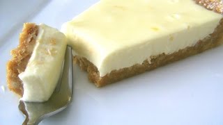 Easy Lemon Cheesecake  No Bake [upl. by Donavon]