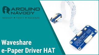 Arduino Návody  Waveshare ePaper Driver HAT [upl. by Attennek814]