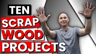 10 AMAZING Scrap Wood Project Ideas  Beginner Woodworking Projects [upl. by Annorah869]