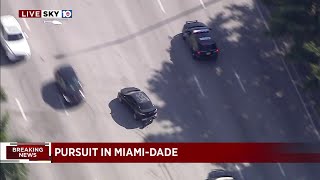 WATCH Wild highspeed chase through South Florida highways and streets [upl. by Drarreg765]