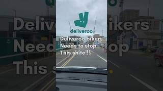 Deliveroo driver above the law idiotdriver dashcamfootage dashcam shorts [upl. by Ennayehc]