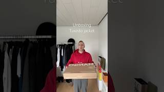 Unboxing tuxedo jacket  unboxing unboxings shorts [upl. by Leander]