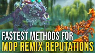 Every MoP Remix Reputation and Fastest Ways to Get Them Exalted  MoP Remix Guide WoW [upl. by Adiol]