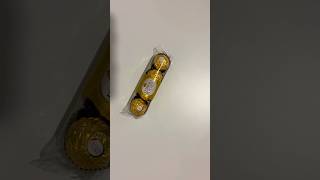 Ferrero Rocher real weight ferrero ferrerorocher chocolate choco funny funnyvideo scale fun [upl. by Aztinad536]