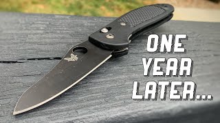 Benchmade Griptilian One Year Later [upl. by Monarski]