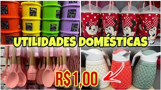 LOJA CAMPINEIRA UTILIDADES DOMÉSTICAS R099 🟣 DISTRIBUIDORA CANINDÉ ATACADO [upl. by Llehsam697]