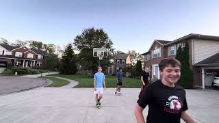 2V2 BASKETBALL GAME 1 RAW FOOTAGE [upl. by Hellene]