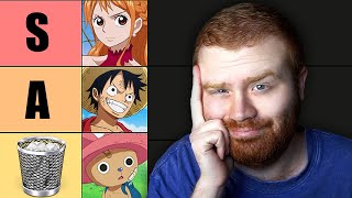 ANIME NOOB RANKS ONE PIECE CHARACTERS [upl. by Che]