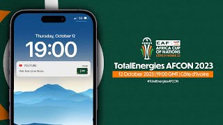 TotalEnergies AFCON Côte dIvoire 2023 Draw  French [upl. by Jos]