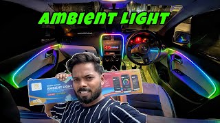 Cardi Ambient Light K4  Installation Process For All Cars [upl. by Griggs]