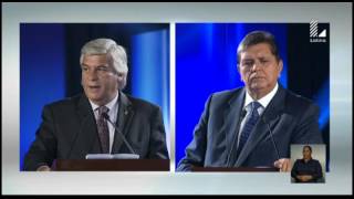 Fernando Olivera vs Alan García Explosivo debate presidencial  LATINA NOTICIAS [upl. by Erikson]