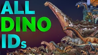 All ARK Creatures IDs  Updated in August 2018  PC XBOX PS4 [upl. by Franny436]