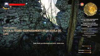 How to find wolf school gear DLC The Witcher 3 equipaggiamento scuola del lupo [upl. by Zailer]