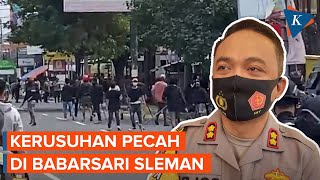 Sejumlah Ruko dan Sepeda Motor Dirusak di Kawasan Babarsari Sleman [upl. by Noissap]