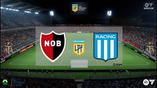 NEWELL´S vs RACING  LIGA ARGENTINA  EA FC24  PSD1EZ [upl. by Dorweiler288]