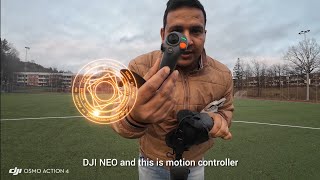 Trying DJI new FPV Goggles RC motion controller 3 and Neo drone for the first time  हिन्दी [upl. by Sacci]