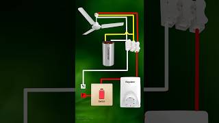 Ceiling Fan Connection  Ceiling Fan Regulator Connection  Ceiling Fan Wiring Diagram ceilingfan [upl. by Naud395]