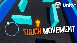 Touch Movement Joystick Using the New Input System  Unity Tutorial [upl. by Ecyarg]