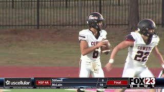 Highlights Bishop Kelley gets the win over Coweta 226 [upl. by Ginder422]