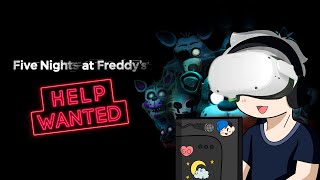 Playing FNAF Help Wanted before I go to WeebCon  NyxMoon Reads Live [upl. by Ellenad720]