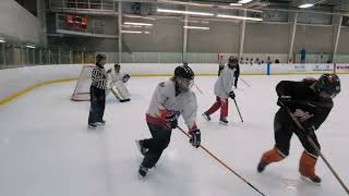 Team 12 vs Team 13  U16U19 Finals Guelph 3 on 3 Ringette Tournament 2024 [upl. by Ralston839]