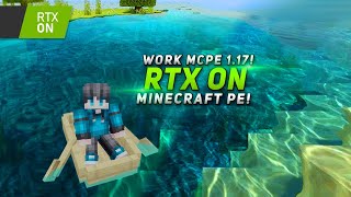 AKHIRNYA RILIS🤯 RTX TERBAIK MCPE WORK 117 amp 118  BEST SHADER ULTRA REALISTIS [upl. by Ynnel]