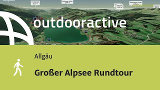 Großer Alpsee Rundtour [upl. by Nuoras]