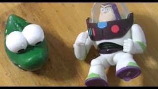 디즈니 토이스토리 영웅 버즈와 커들즈 장난감 Toy Story Color Splash Buddies Buzz Lightyear and Cuddles Toys [upl. by Annaiel915]