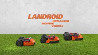 Landroid robotic lawnmower The new Landroid  UK  worxeuropecom [upl. by Crellen214]