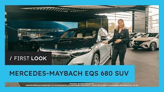 UNVERGLEICHLICHER LUXUS im Elektroauto  Der MercedesMaybach EQS 680 SUV im First Look 🔋⁉️ [upl. by Esoranna]