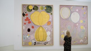 Hilma af Klint – Konstnär forskare medium Utställningen [upl. by Tobiah]