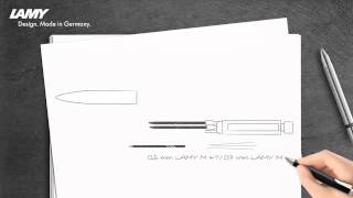 How to Change Refills in Lamy Multisystem Pens [upl. by Hanna544]