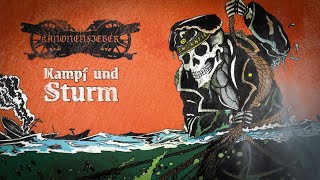 Kanonenfieber  Kampf und Sturm Official Lyric Video [upl. by Andrien]