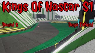 GTA 5  Kings Of Nascar Season 1  Round 6  Dega infield [upl. by Atinnod]