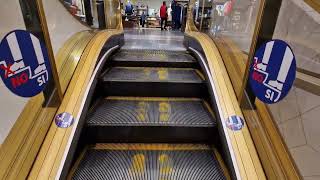 OTIS escalators  El Corte Inglés Plaza del Duque de la Victoria Sevilla Spain [upl. by Douty302]