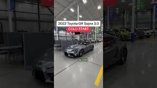 Toyota Supra Cold Start SupraGR30 ToyotaSupra AutoPlanet [upl. by Nagy605]