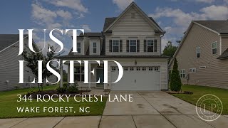 344 Rocky Crest Lane Wake Forest NC 27587  Just Listed [upl. by Aiuqet263]