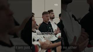 When Joshua Kimmich challenged Hansi Flicks decisions in a team meeting 😳🇩🇪 [upl. by Aleek]