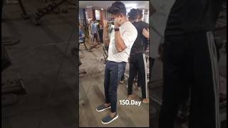 Bhai aaj 150Day365 hard challenge shortvideo funny trending gym yt [upl. by Nyltyak]