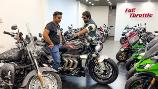 Visiting used super bikes and cruiser bikes store in Delhi [upl. by Netsirhc]