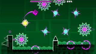 Geometry Dash Clubstep 100 completion  796 Attempts total geometrydash gaming [upl. by Trish]