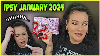 Ipsy January 2024  Ipsy Glam Bag Reveal amp First Impressions [upl. by Mckale26]