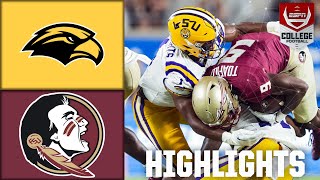 Southern Miss Golden Eagles vs Florida State Seminoles  Full Game Highlights [upl. by Tiga718]