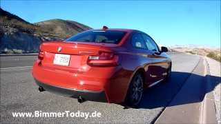 BMW M235i Sound und TachoVideo vom 2er F22 [upl. by Alix]