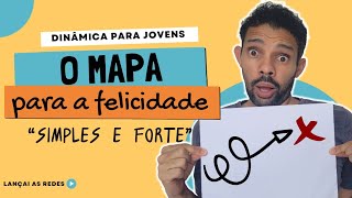 Dinâmica para Jovens Católicos  O mapa da felicidade [upl. by Leifeste517]