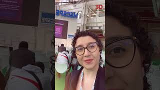 Take a look around MECSPE 3Dnatives is in Bologna Italy tradeshow 3dprinting shorts [upl. by Ahseinar]