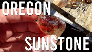 Visiting the Oregon Sunstone Mines  vlog [upl. by Niattirb88]