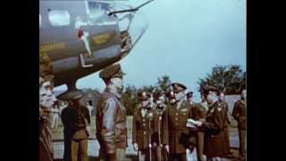 WW2 Bombers  1943 color footage documentary [upl. by Oirasan]