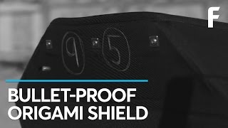 The Lightweight Origami Shield That Stops Bullets [upl. by Tammi43]